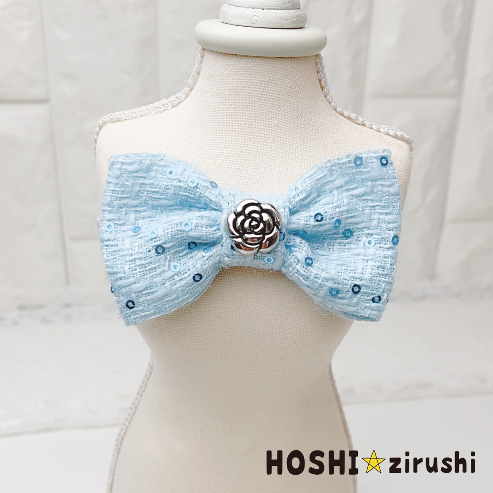 スパンコールローズチョーカー【20個入り】 Pet choker Dog collar Pet