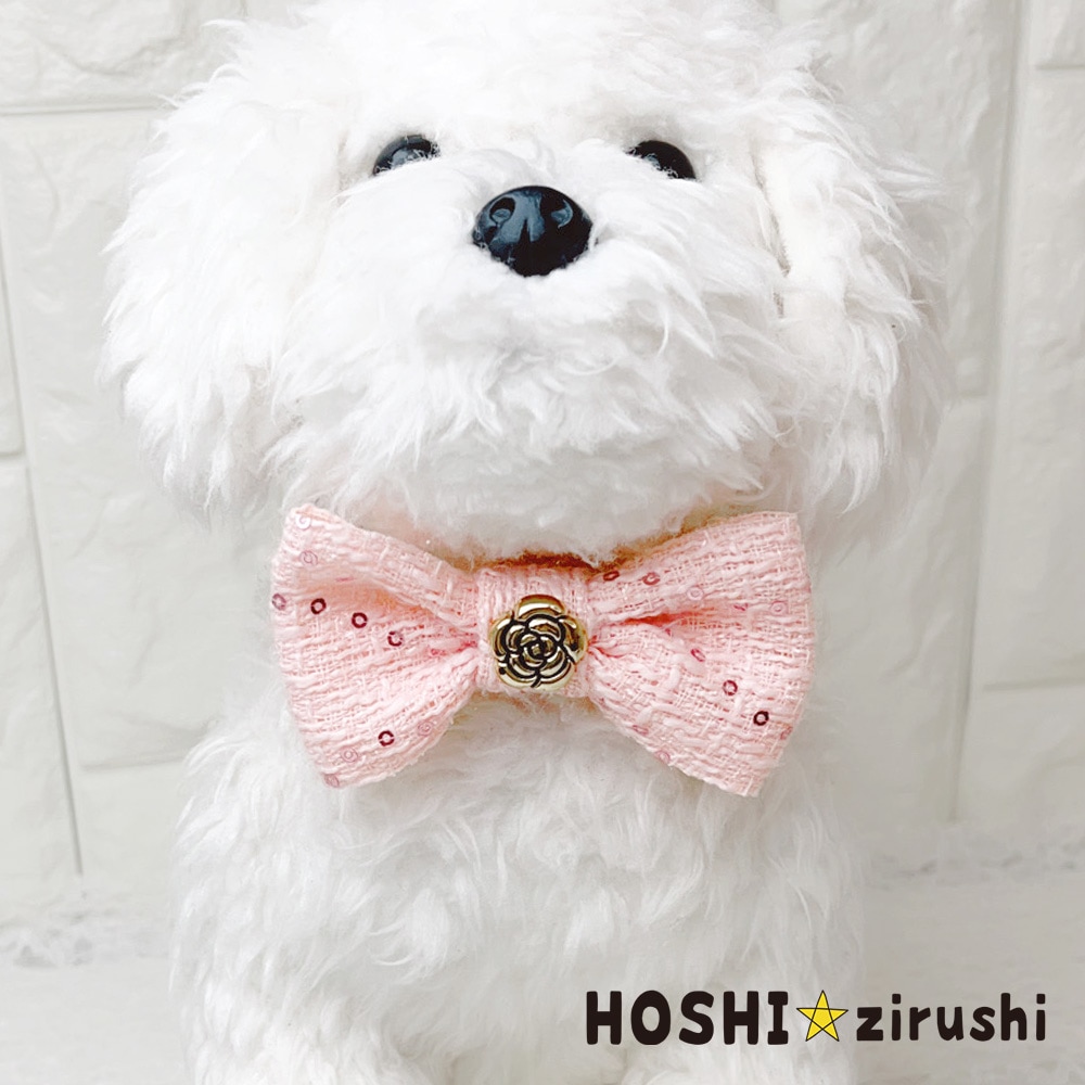 スパンコールローズチョーカー【20個入り】 Pet choker Dog collar Pet