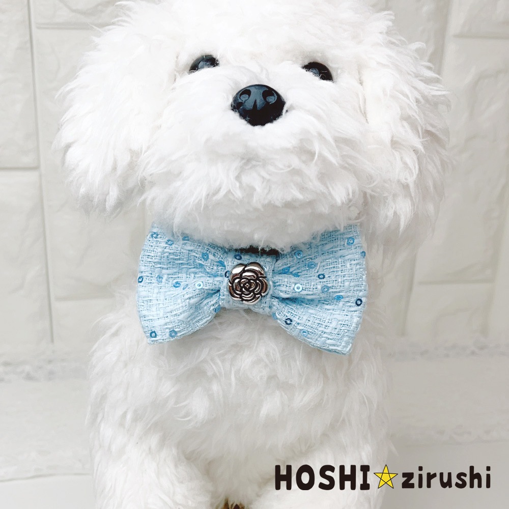 スパンコールローズチョーカー【20個入り】 Pet choker Dog collar Pet