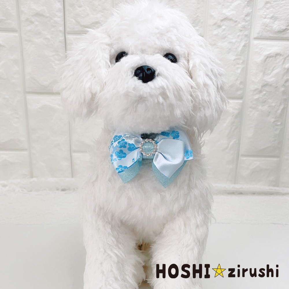 キラキラビジューの和風チョーカー【20個入り】 Pet choker Dog collar