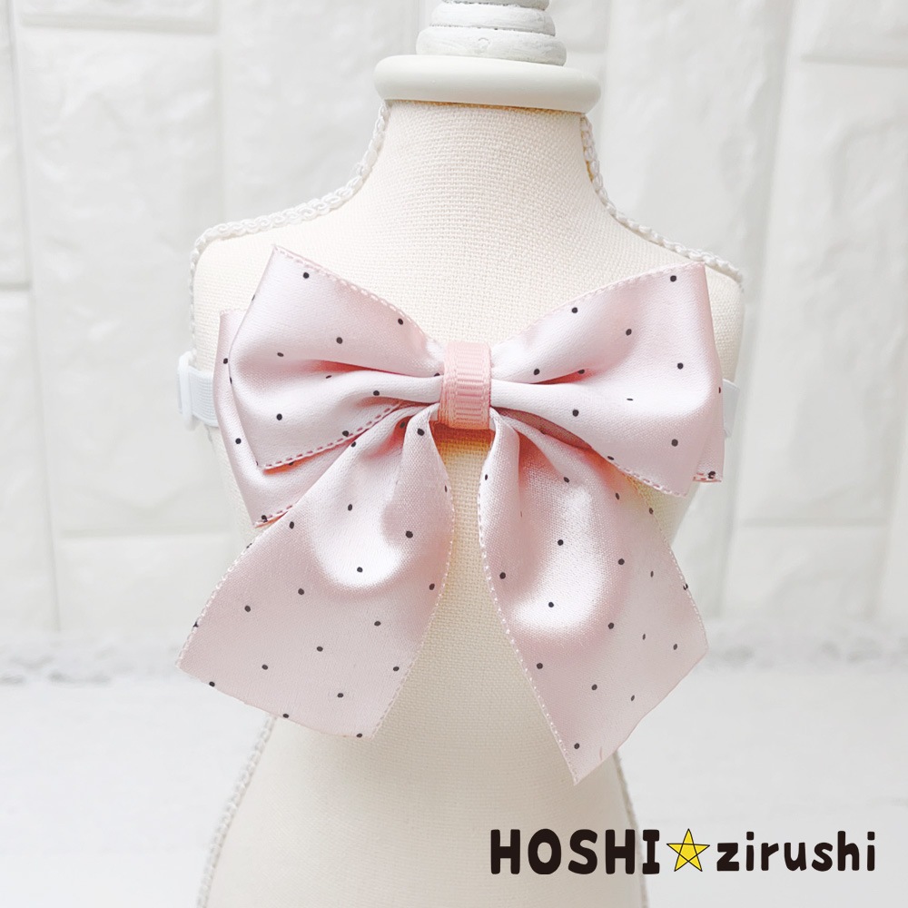 クラシカルサテンチョーカー【20個入り】 Pet choker Dog collar Pet ribbon Pet accessories