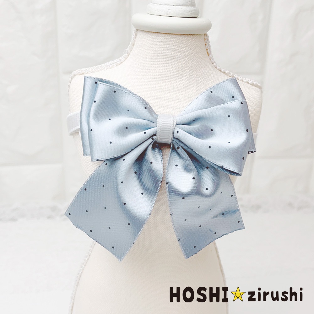 クラシカルサテンチョーカー【20個入り】 Pet choker Dog collar Pet ribbon Pet accessories