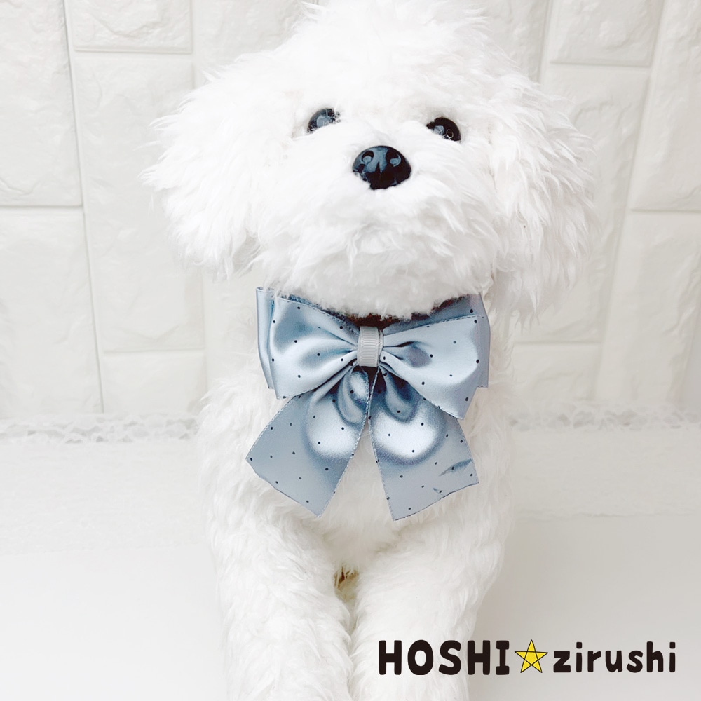 クラシカルサテンチョーカー【20個入り】 Pet choker Dog collar Pet ribbon Pet accessories