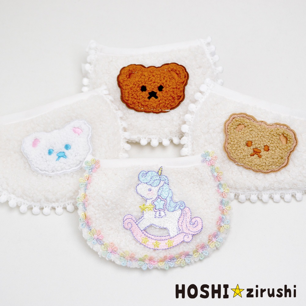 テディとユニコーンのスタイ【10個入り】 Pet choker Dog collar Pet ribbon Pet accessories