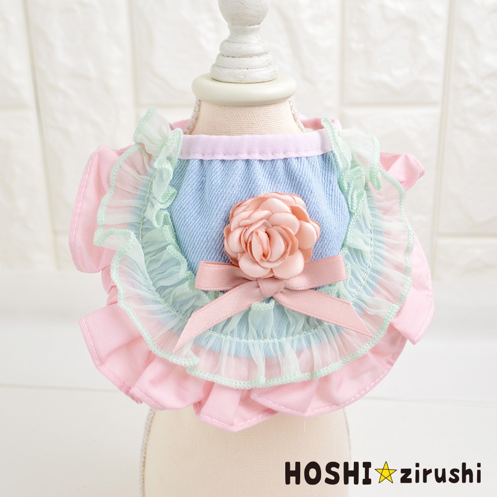 甘口スタイの韓国風チョーカー【10個入り】 Pet choker Dog collar Pet ribbon Pet accessories