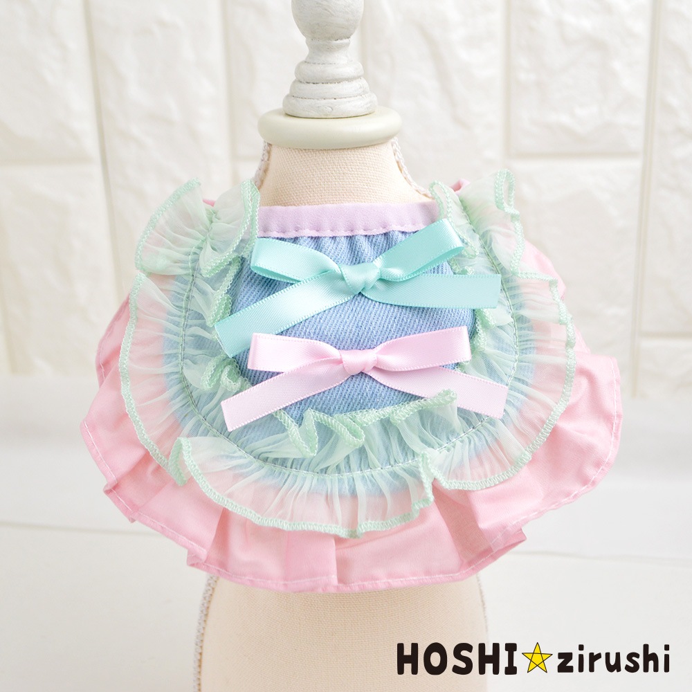 甘口スタイの韓国風チョーカー【10個入り】 Pet choker Dog collar Pet ribbon Pet accessories