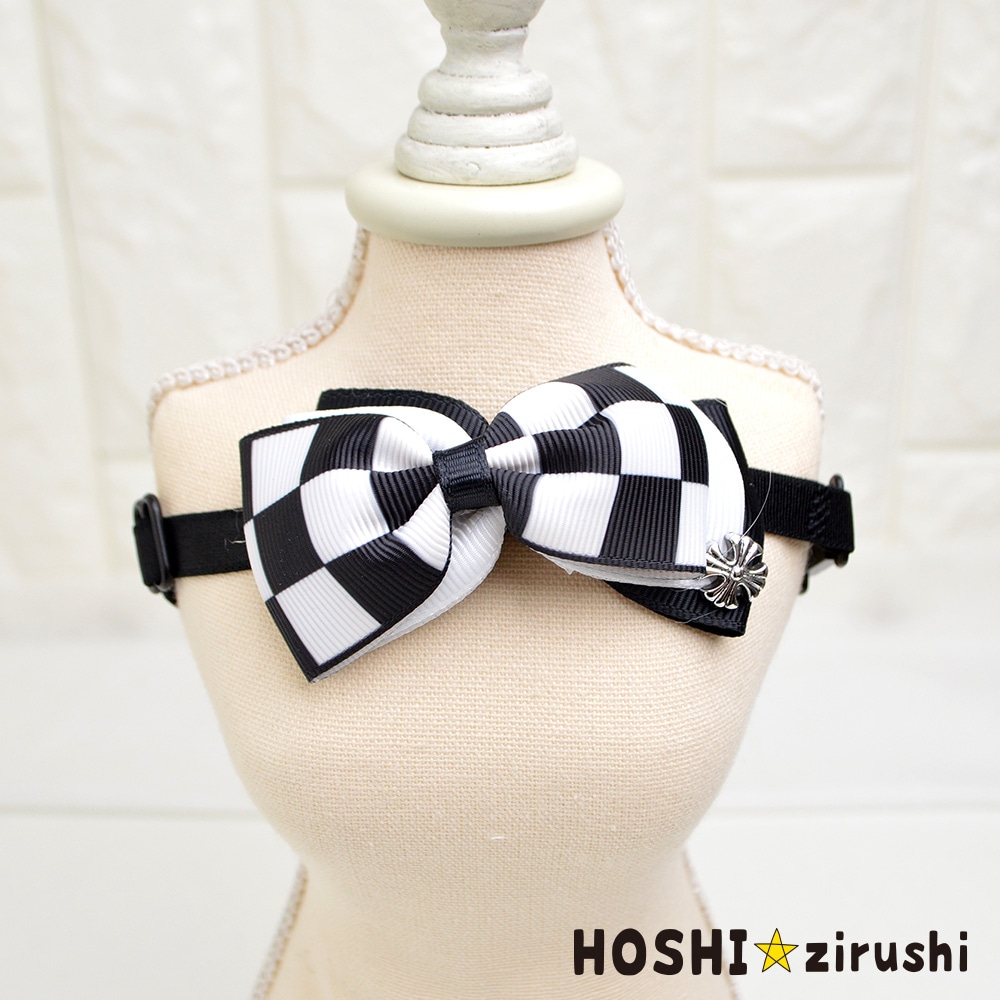bakutorauトリミングチョーカー クールなモノトーンチョーカー【20個入り】 Pet choker Dog