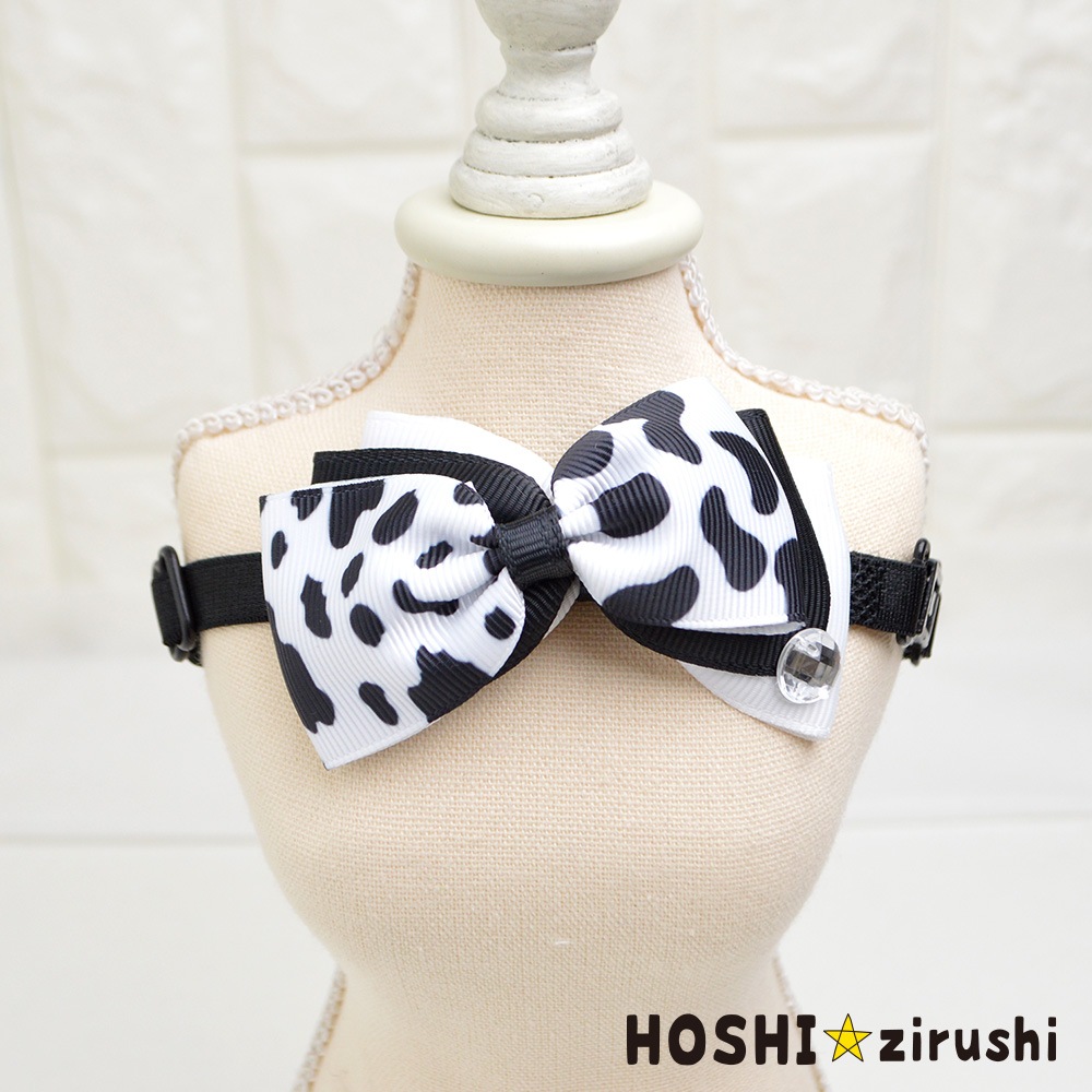 OLUOLU目玉有りトリミングチョーカー クールなモノトーンチョーカー【20個入り】 Pet choker Dog