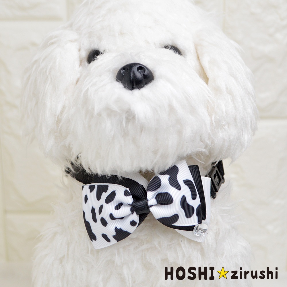 DANDELiON　トリミングチョーカーS 12枚付け襟　No.57 クールなモノトーンチョーカー【20個入り】 Pet choker Dog