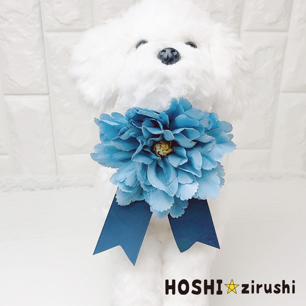 グランフルールチョーカー Pet choker Dog collar Pet ribbon Pet