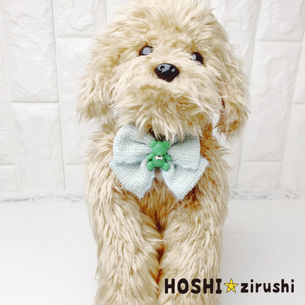 くまさんツイードチョーカー【20個入り】 Pet choker Dog collar Pet