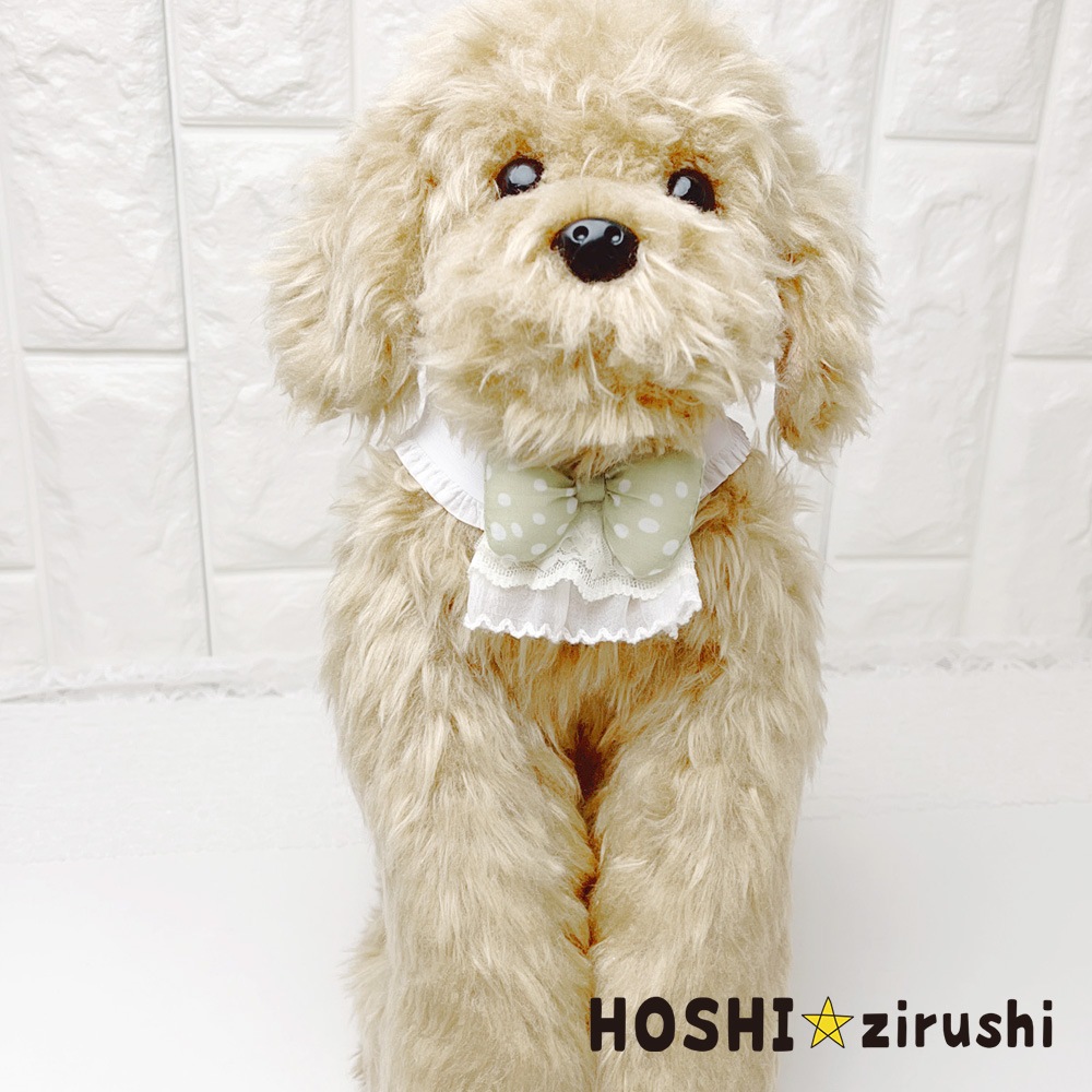 水玉ぷっくりりぼんチョーカー【20個入り】 Pet choker Dog collar Pet