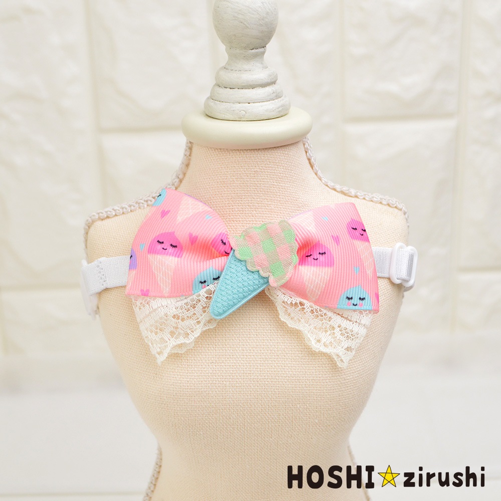 キュートなリボンチョーカー【20個入り】 Pet choker Dog collar Pet ribbon Pet accessories