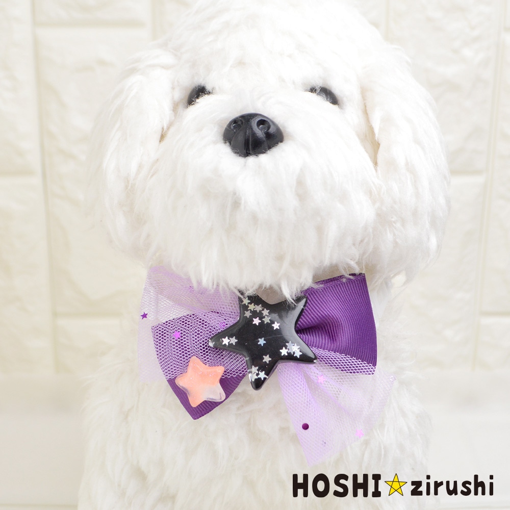 キラキラスターチョーカー【20個入り】 Pet choker Dog collar