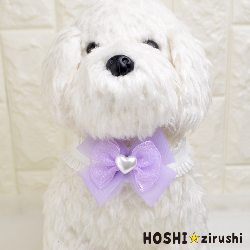 パールハートチョーカー【20個入り】 Pet choker Dog collar Pet