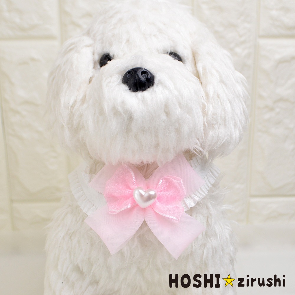 パールハートチョーカー【20個入り】 Pet choker Dog collar Pet