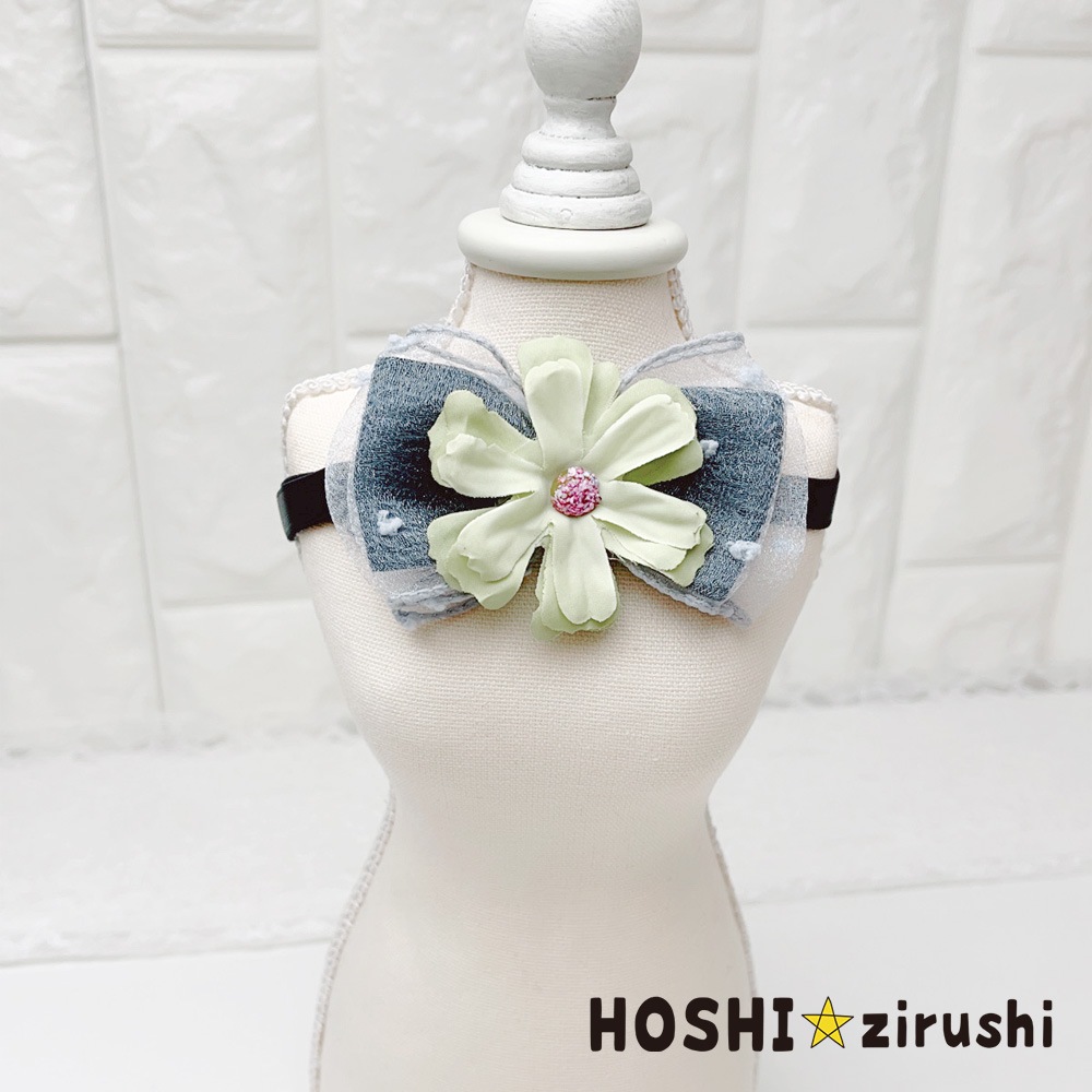 華やかフラワーチョーカー【20個入り】 Pet choker Dog collar Pet ribbon Pet accessories