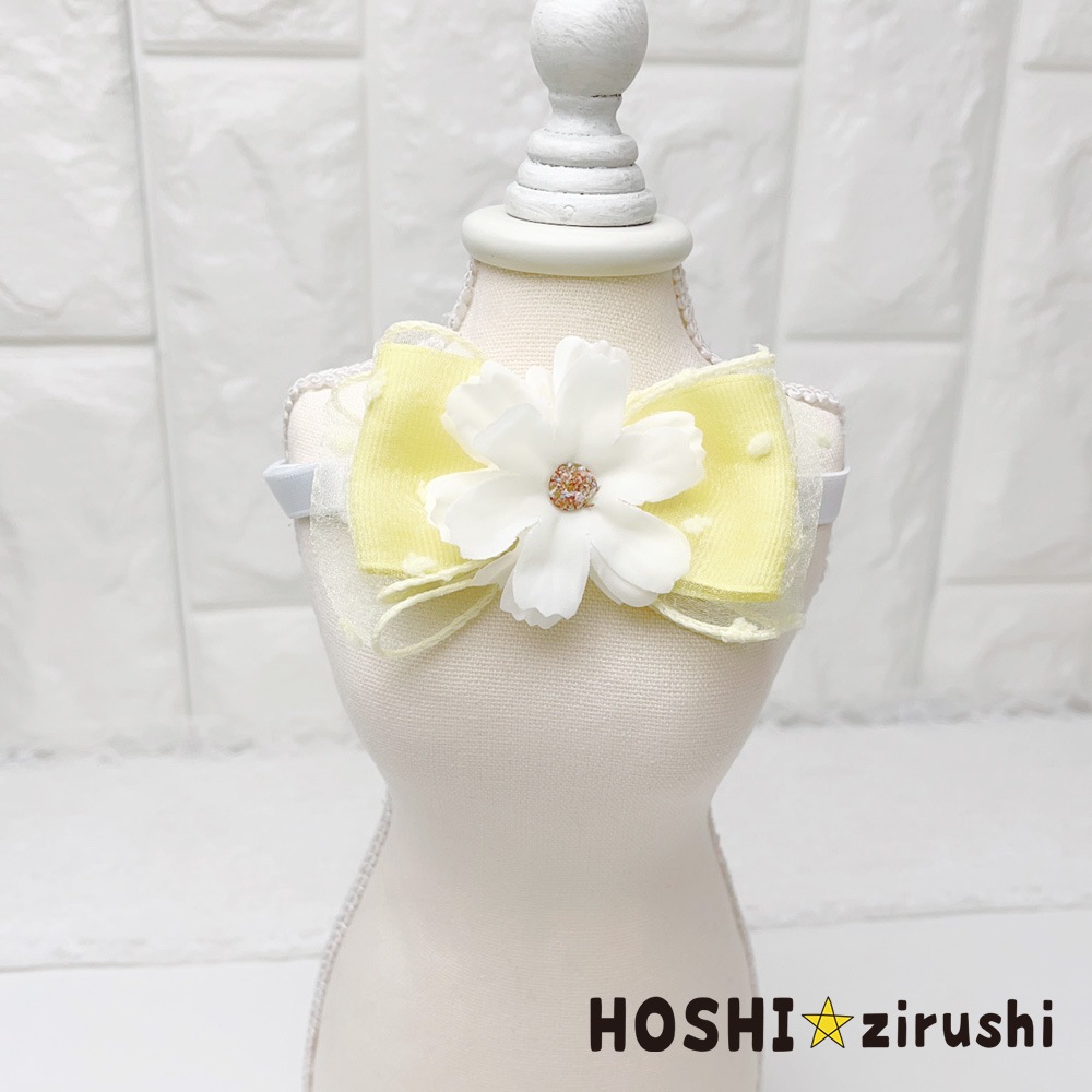 華やかフラワーチョーカー【20個入り】 Pet choker Dog collar Pet ribbon Pet accessories