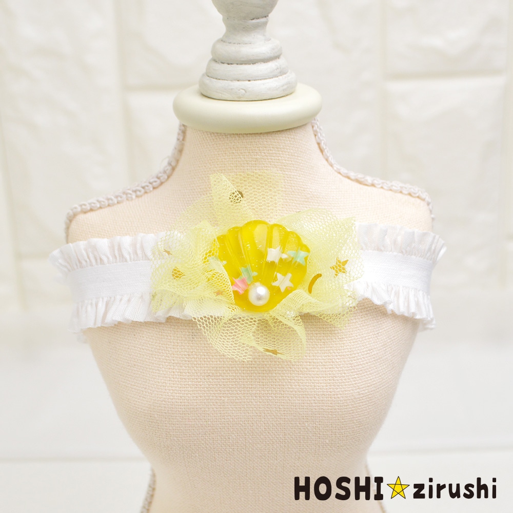 専用商品　トリミングチョーカー　シェル　ハンドメイド 296』✩.*˚ハンドメイド トリミングチョーカー 12本✩.*˚ - メルカリ