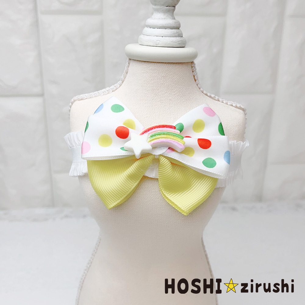 ハッピ―ポップチョーカー【20個入り】 Pet choker Dog collar Pet ribbon Pet accessories