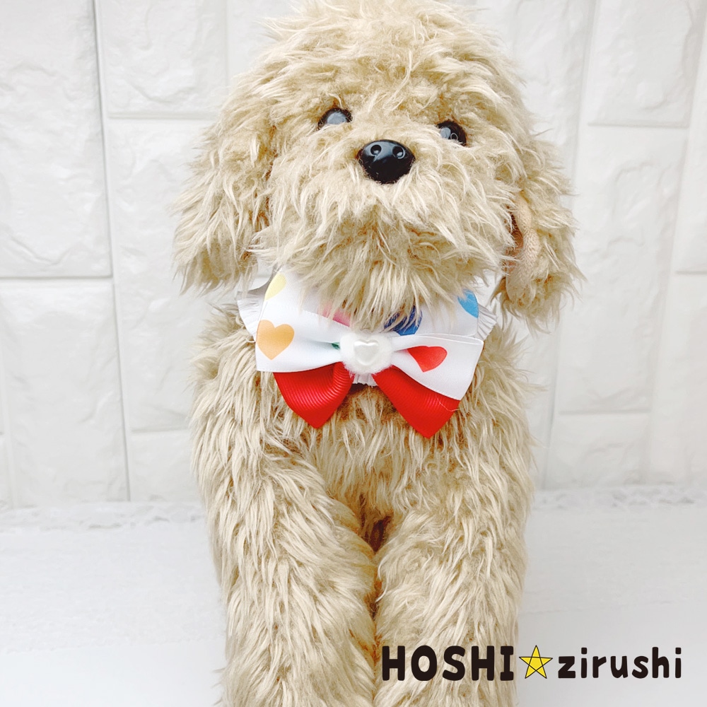 ハッピ―ポップチョーカー【20個入り】 Pet choker Dog collar Pet ribbon Pet accessories