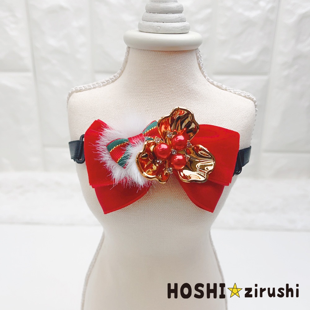 ハッピークリスマスチョーカー【20個入り】 Pet choker Dog collar Pet