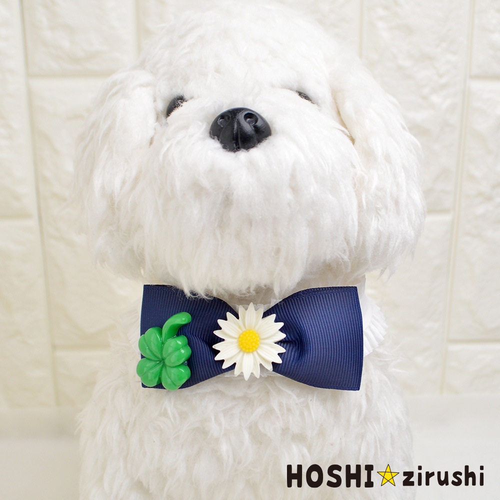 四つ葉とお花チョーカー【20個入り】 Pet choker Dog collar Pet ribbon Pet accessories