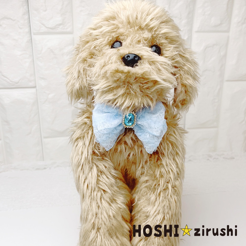 エレガントビジューレースチョーカー【20個入り】 Pet choker Dog collar Pet ribbon Pet accessories