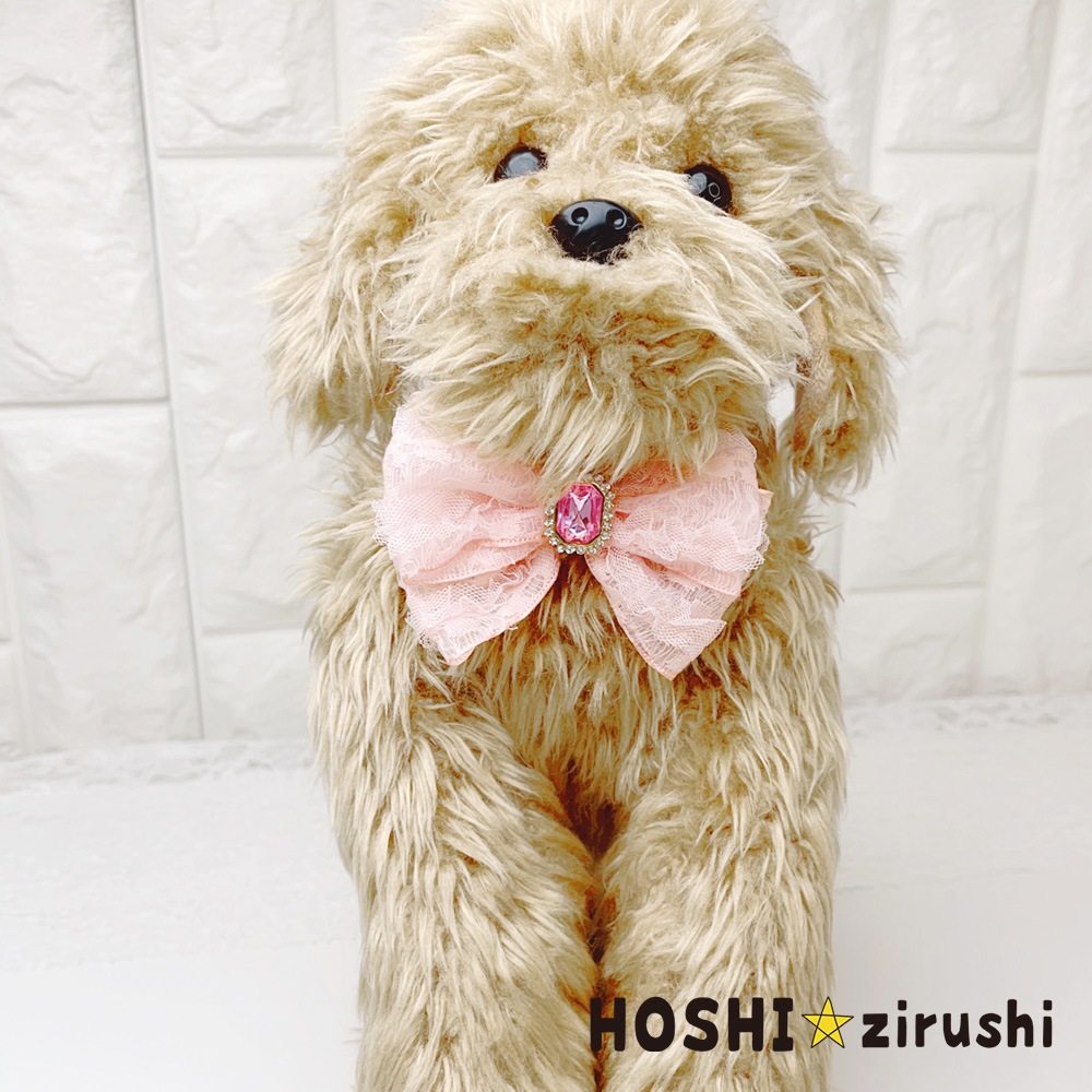 エレガントビジューレースチョーカー【20個入り】 Pet choker Dog collar Pet ribbon Pet accessories