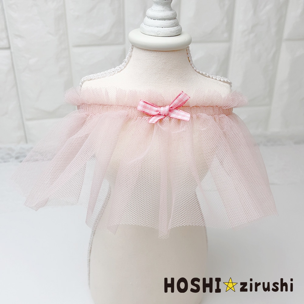 ふわふわシースルー韓国風チョーカー【20個入り】 Pet choker Dog