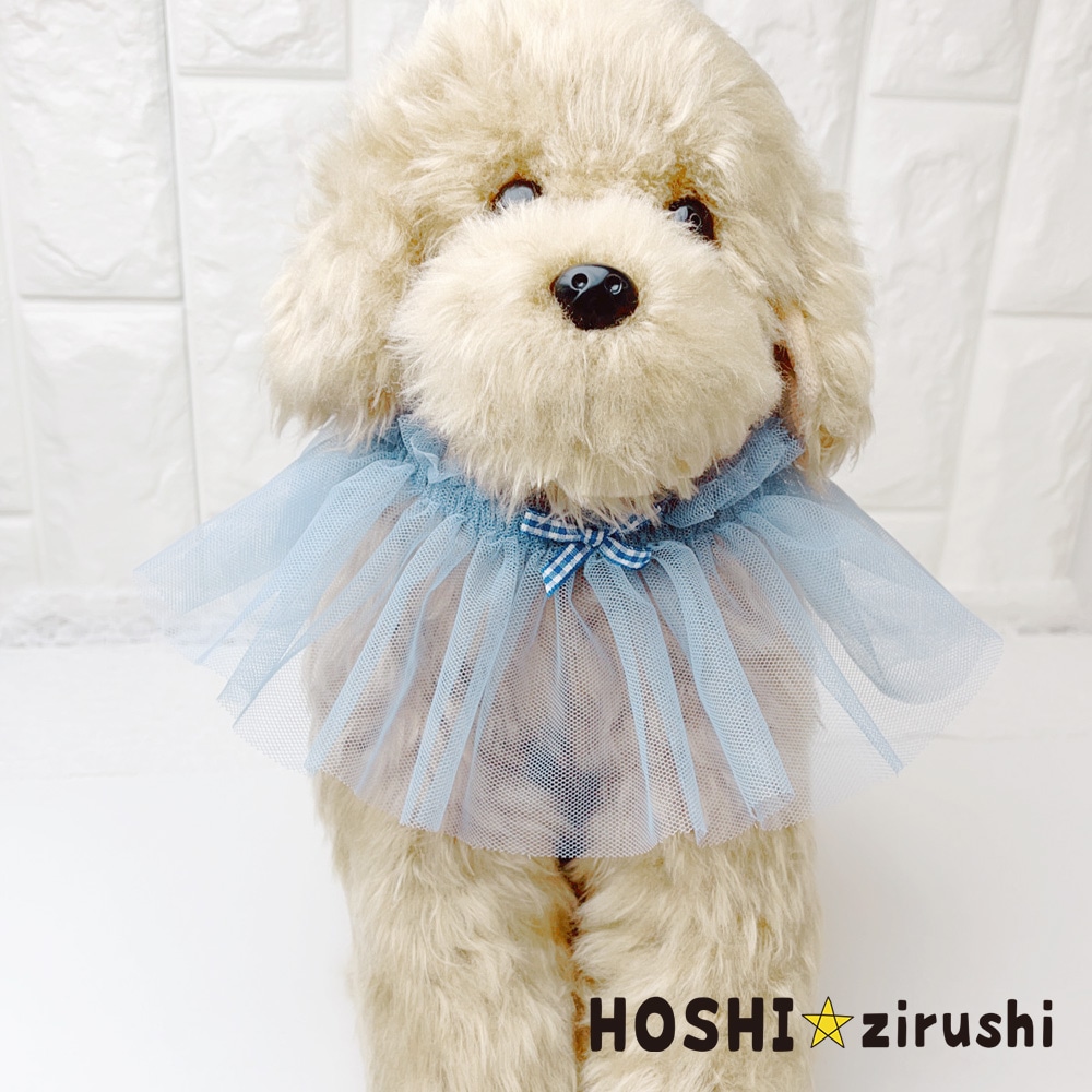 ふわふわシースルー韓国風チョーカー【20個入り】 Pet choker Dog