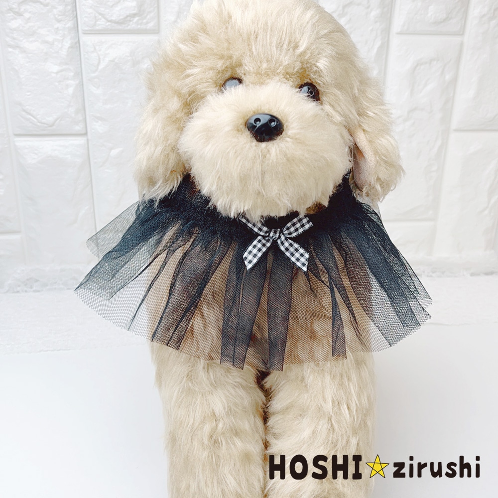 ふわふわシースルー韓国風チョーカー【20個入り】 Pet choker Dog