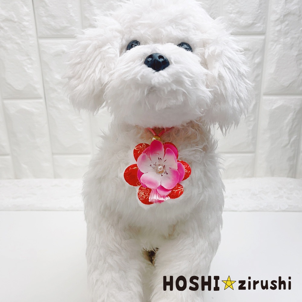 ふわふわお正月ペンダント【20個入り】 Pet choker Dog collar Pet