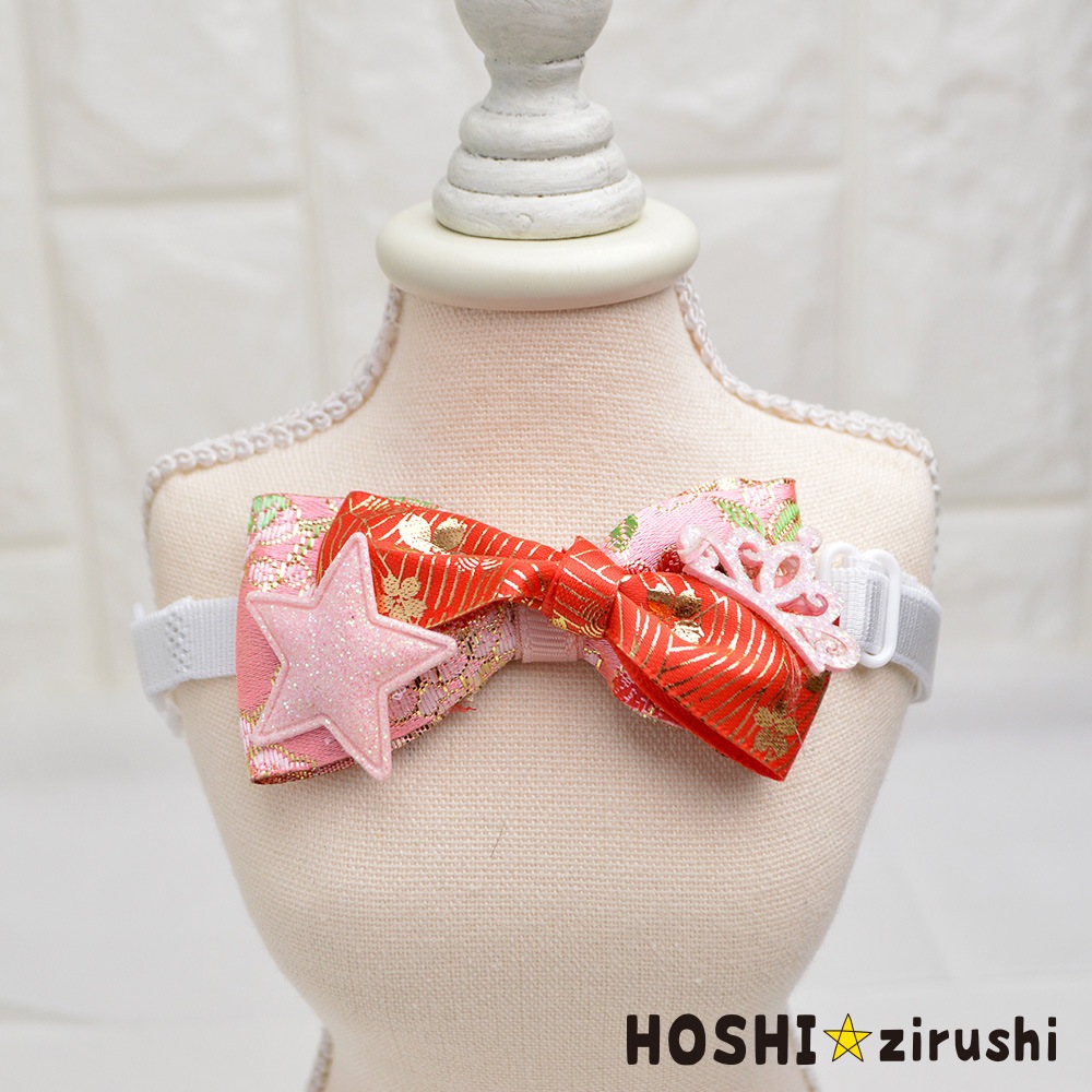 七夕のイメージチョーカー【20個入り】 Pet choker Dog collar Pet ribbon Pet accessories