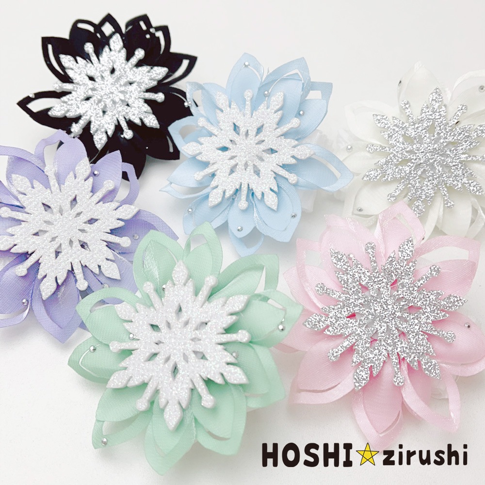 スノーフラワーチョーカー【20個入り】 Pet choker Dog collar Pet ribbon Pet accessories