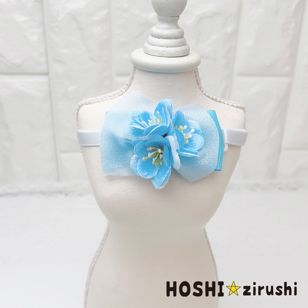 ふんわり花びらチョーカー【20個入り】 Pet choker Dog collar Pet