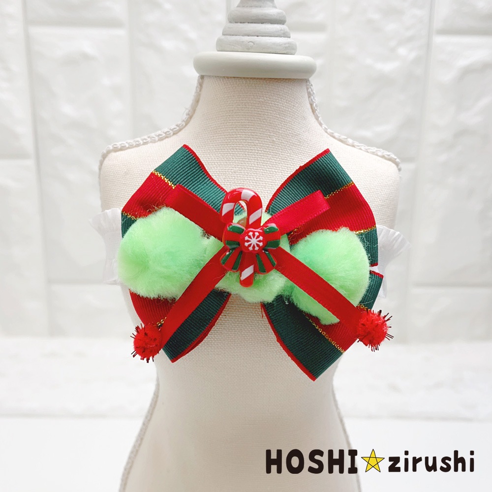 ご確認用No.503 トリミングチョーカー 5本 クリスマス ベル Amazon | クリスマス専用☆ペットトリミングリボン チョーカー 蝶