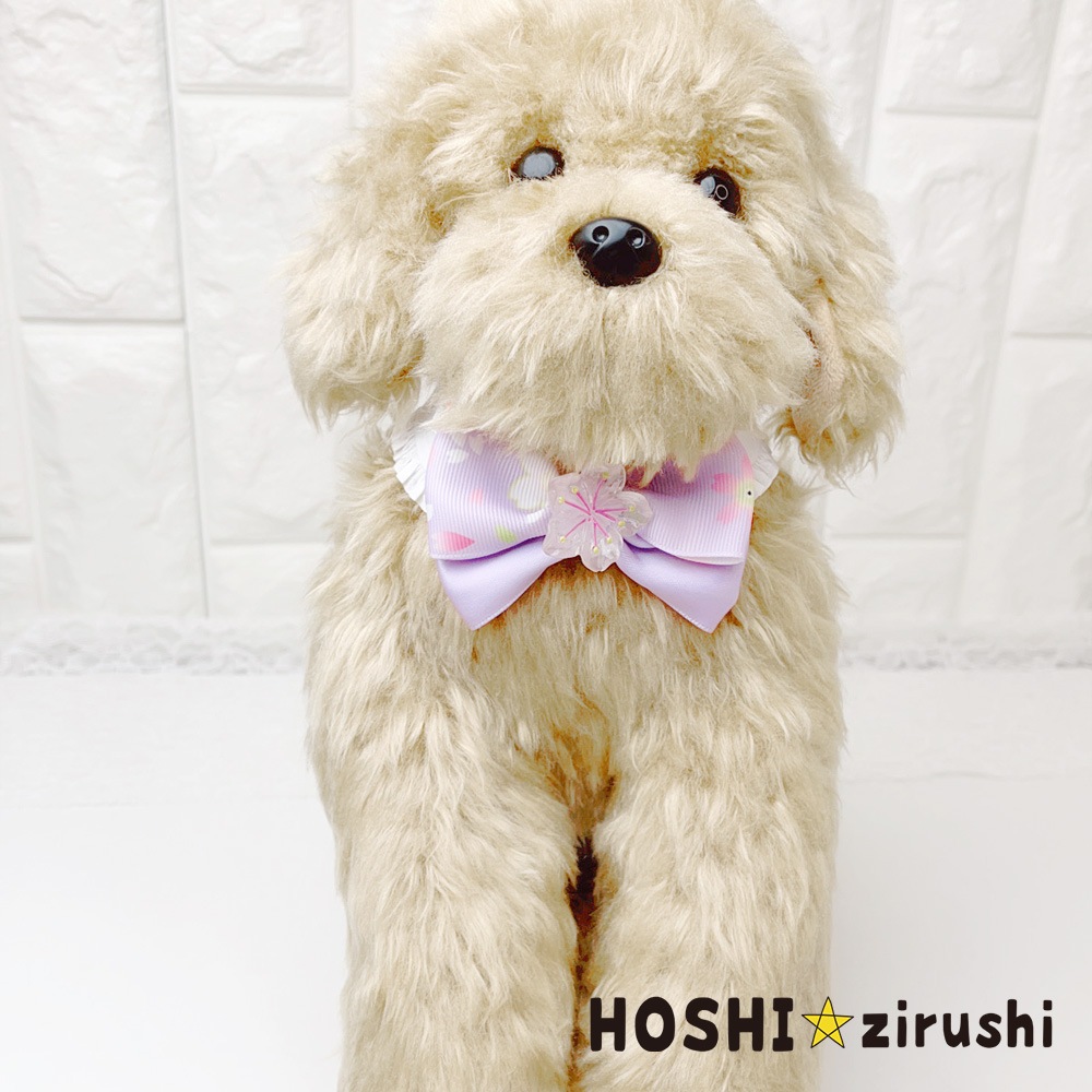 和桜チョーカー【20個入り】 Pet choker Dog collar Pet ribbon Pet accessories
