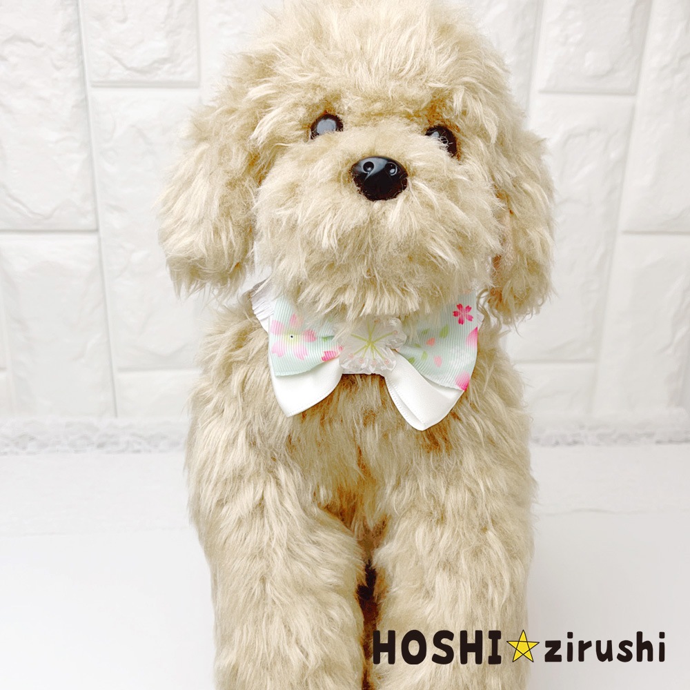 和桜チョーカー【20個入り】 Pet choker Dog collar Pet ribbon Pet accessories
