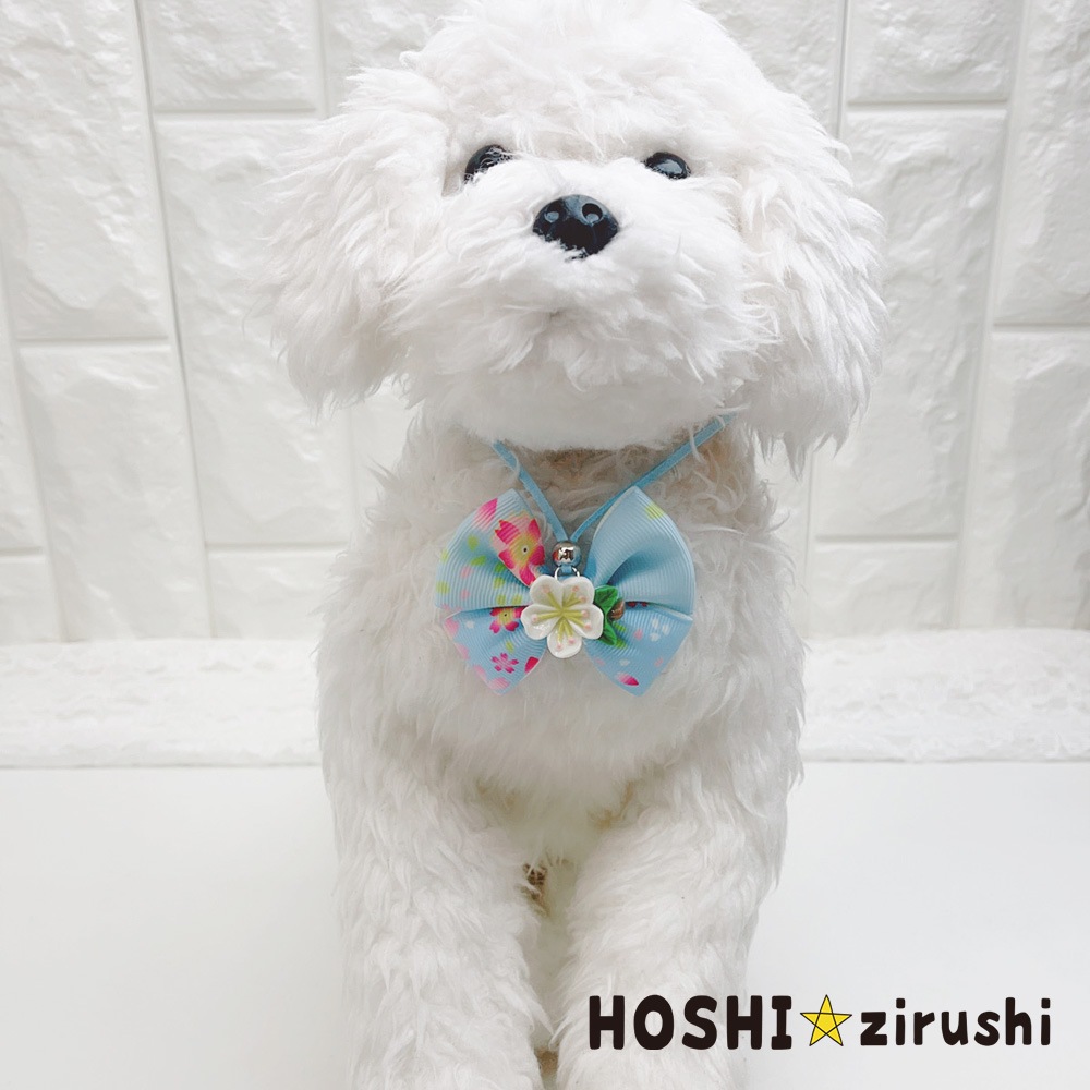 桜満開ペンダント【20個入り】 Pet choker Dog collar Pet ribbon Pet