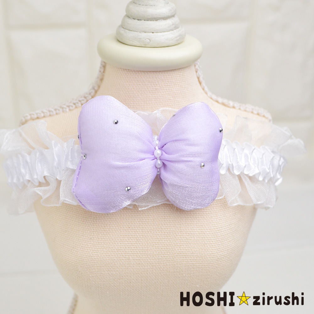 キラキラ付ぷっくりチョーカー【20個入り】 Pet choker Dog