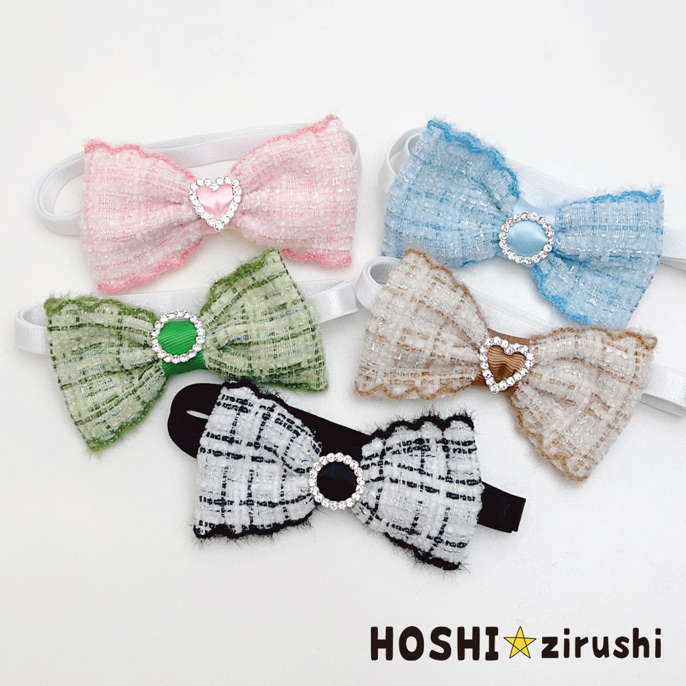 クラシカルツイードチョーカー【20個入り】 Pet choker Dog collar Pet