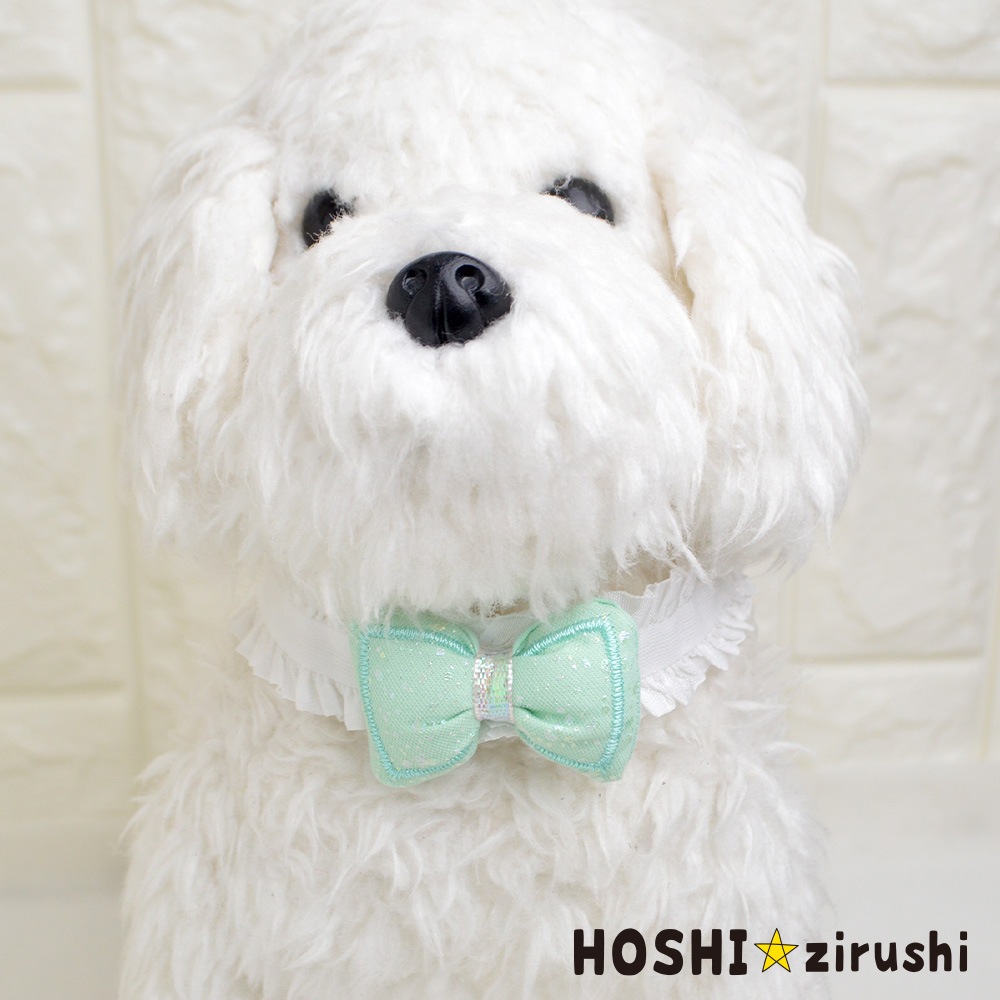 キラキラ付ぷっくりチョーカー（タイプ2）【20個入り】 Pet choker Dog collar Pet ribbon Pet accessories