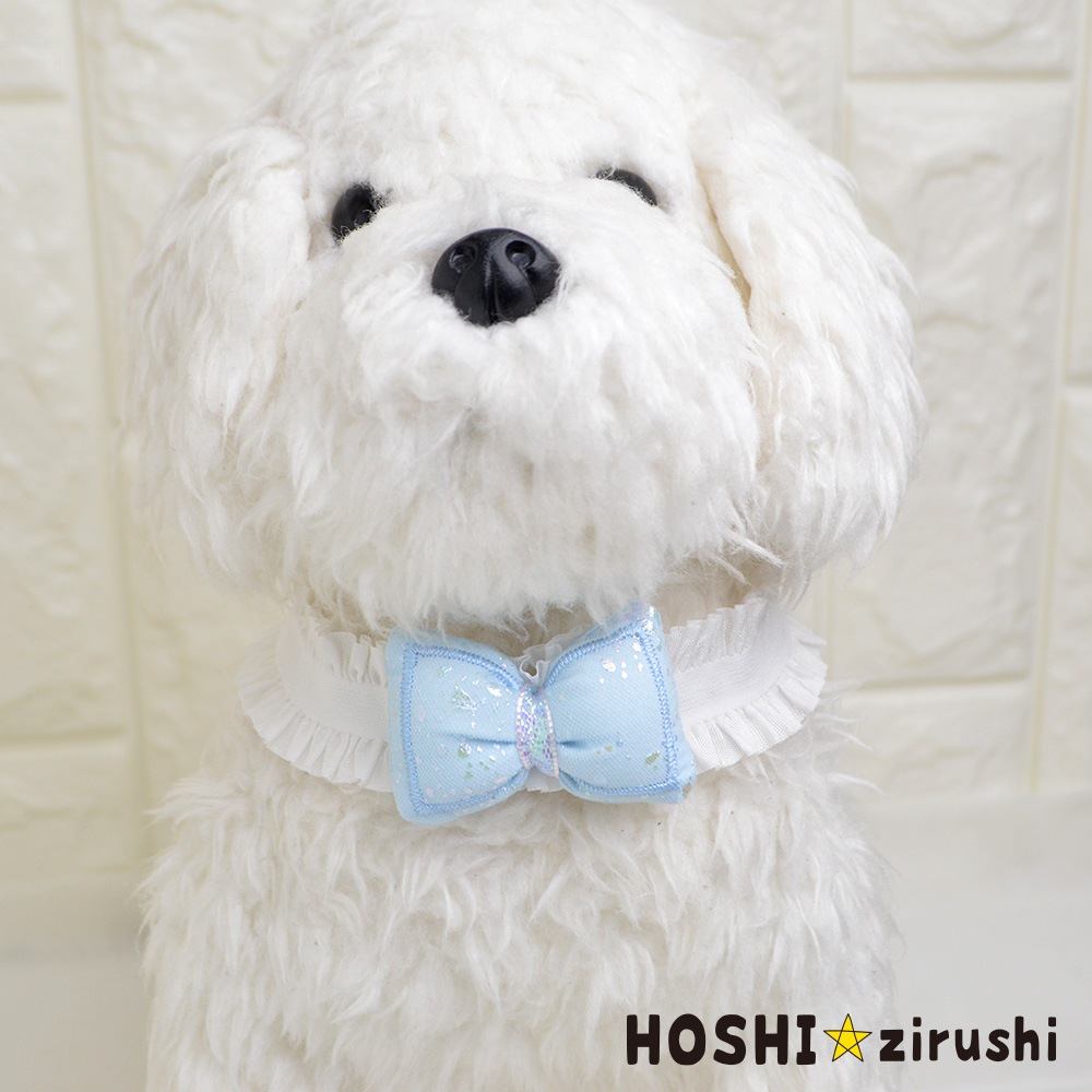 キラキラ付ぷっくりチョーカー（タイプ2）【20個入り】 Pet choker Dog collar Pet ribbon Pet accessories