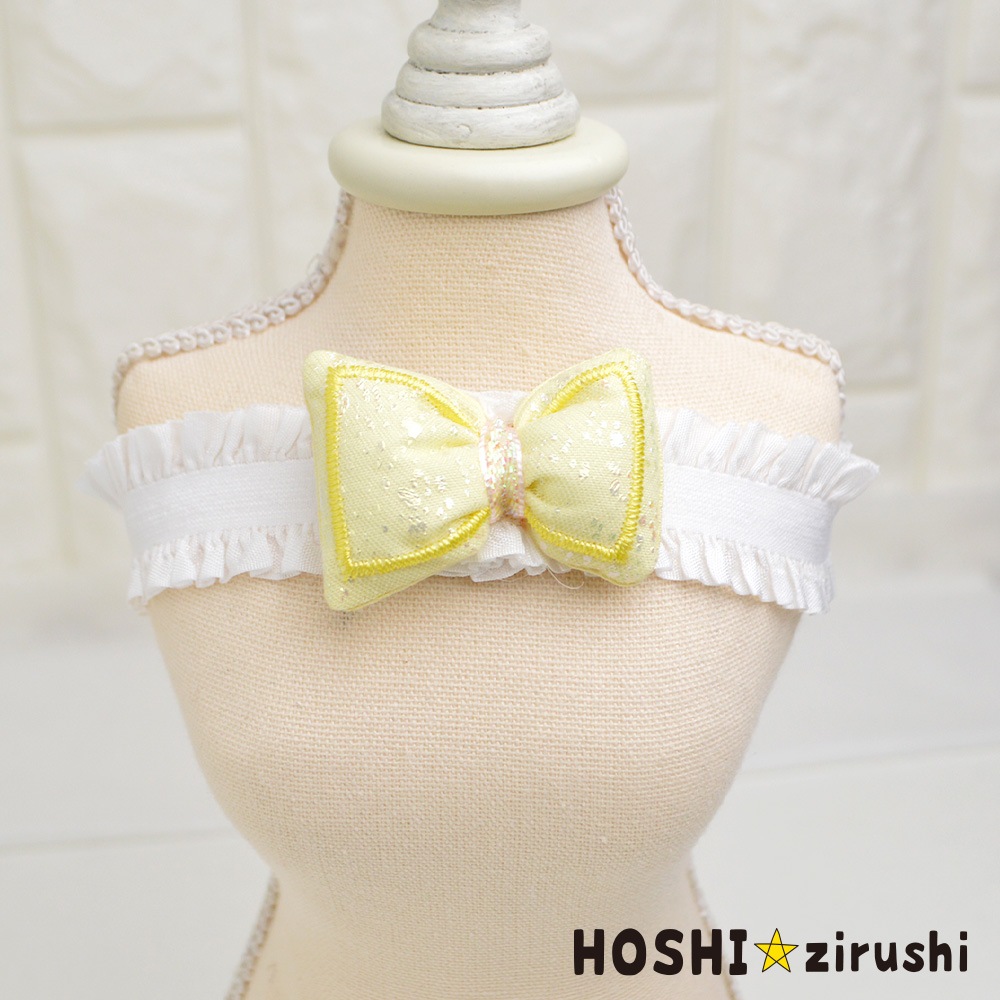 キラキラ付ぷっくりチョーカー（タイプ2）【20個入り】 Pet choker Dog collar Pet ribbon Pet accessories