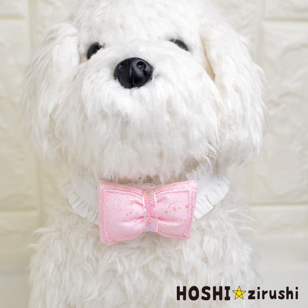 キラキラ付ぷっくりチョーカー（タイプ2）【20個入り】 Pet choker Dog collar Pet ribbon Pet accessories