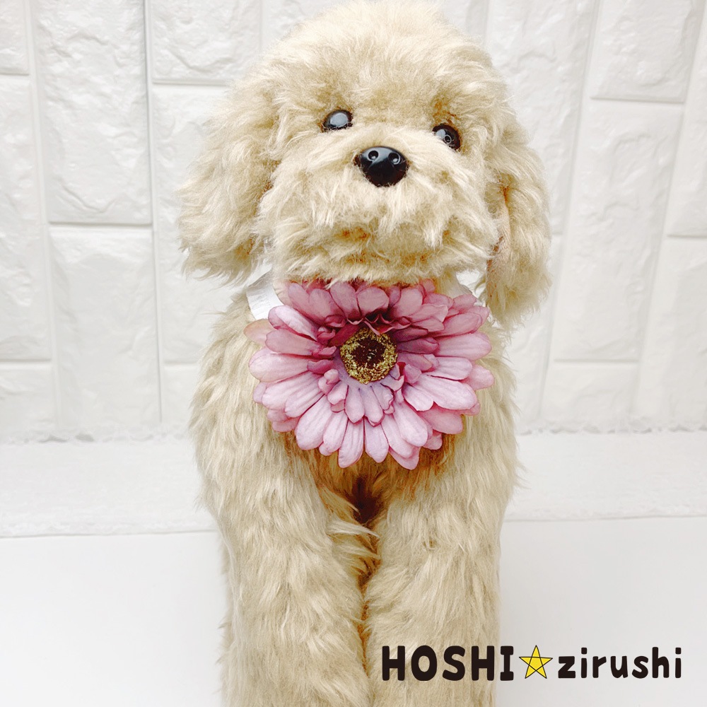 可愛いガーベラチョーカー【20個入り】 Pet choker Dog collar Pet ribbon Pet accessories