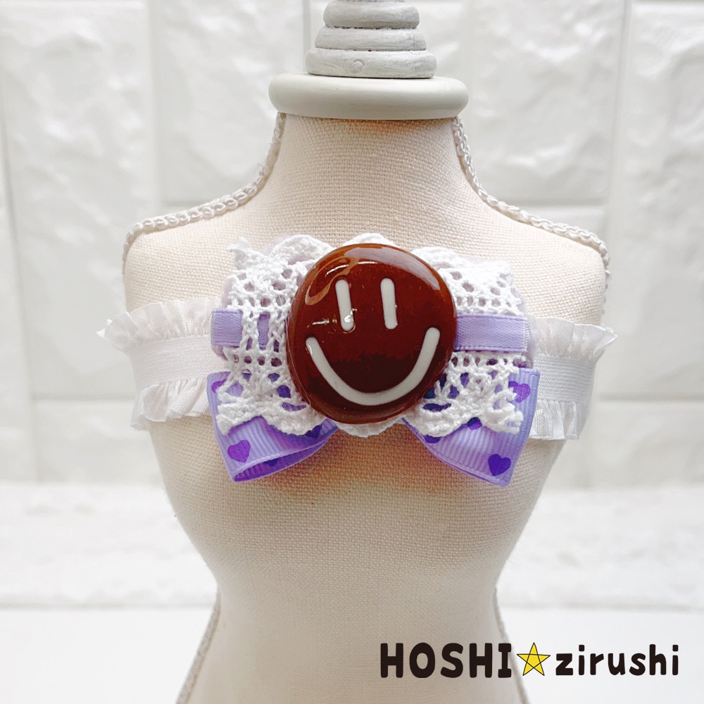ビックスマイルチョーカー【20個入り】 Pet choker Dog collar Pet ribbon Pet accessories
