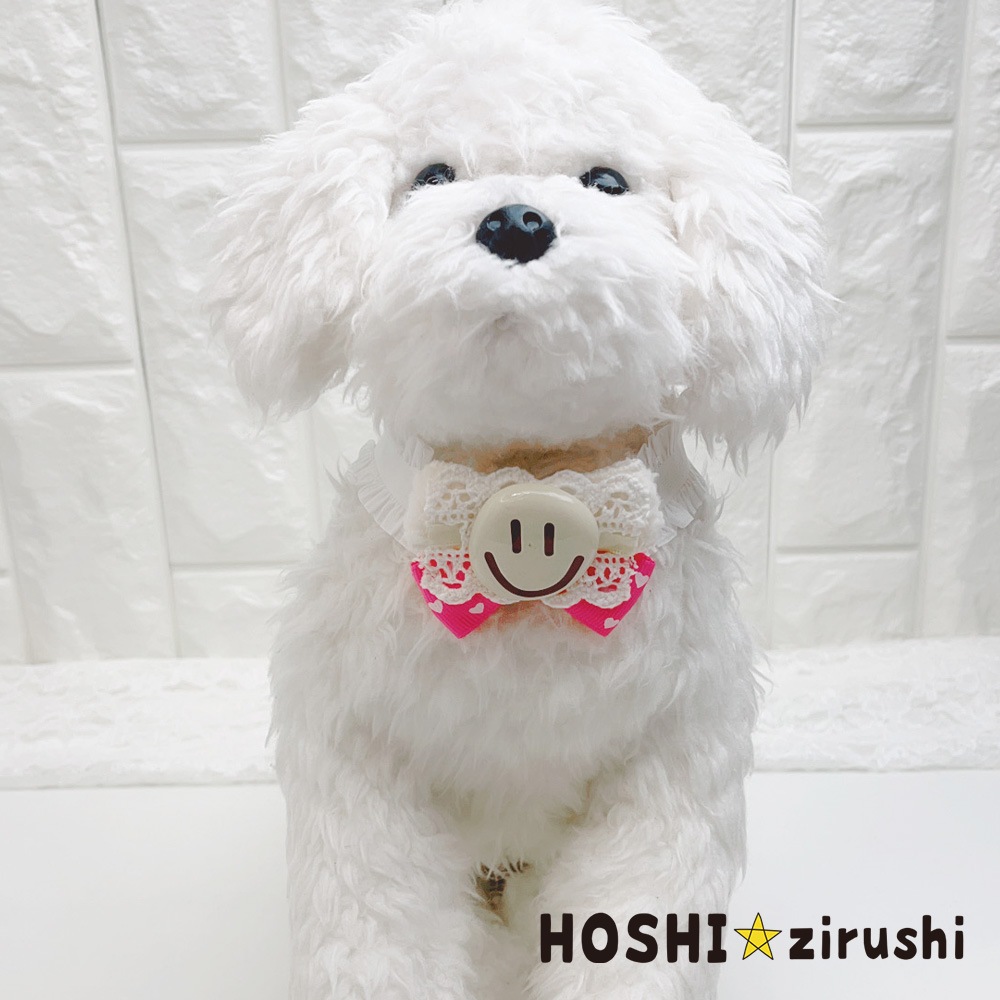 ビックスマイルチョーカー【20個入り】 Pet choker Dog collar Pet ribbon Pet accessories