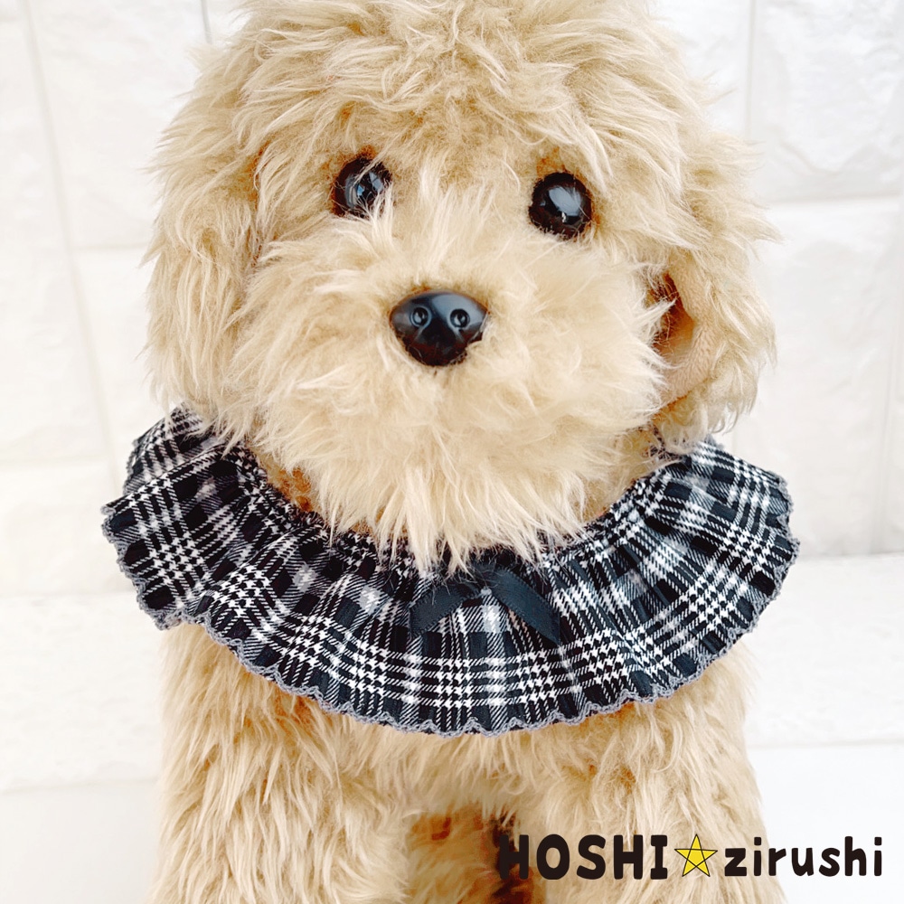 チェック柄韓国風チョーカー【20個入り】 Pet choker Dog collar Pet